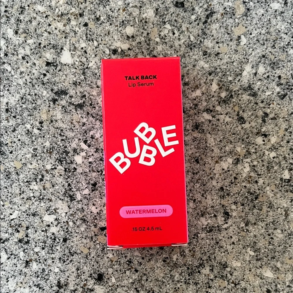 Bubble: Watermelon Lip Serum - Red